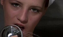 Busty teen showers her perfect body