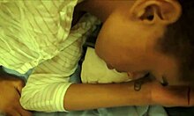 Personal Young ebony babe eases a thick penis into my mouth