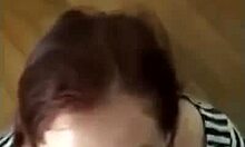 i'm posing with my big tits while getting a blowjob and creampie from this hunk man