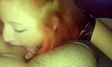 That Girl Sucks Fat Cock Deep On Her Knees!