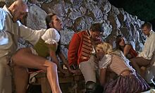 naughty cosplay gets dirtier with big tits and anal creampie