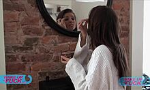 Brunette Obsessed With Massive Cocks And Heavy Balls Poses Naked For Wild Anal And Oral Action