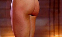 Smoking hot teen in lingerie attracts attention with her trimmed pussy