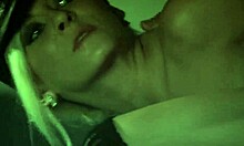 Blonde with big tits and ass fucks wildly