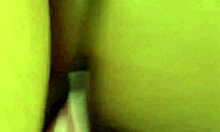 Provocative blonde in seductive outfit getting all holes creamed