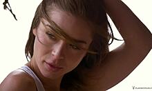 athletic blonde, wanna see my perfect body strip down for you?