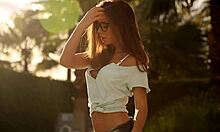 Disturbingly Hot Teen 18+ Slut Strips Naked and Gets Wild