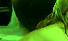 Horny Blonde Fingers Her Shaved Pussy Desperately