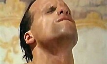 open-minded brunette loves facial cumshot