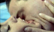 dirty girl watches her lover cream her behind