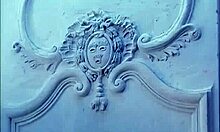 dirty girl watches her lover cream her behind