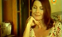 Gorgeous brunette makes her boyfriend really nervous