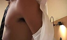 Unexpected Gay Asian Threesome Handjob in Office