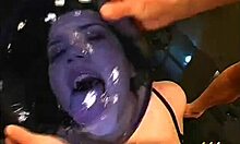 Brace yourself for this wild bitch craving fresh bukkake on her knees!