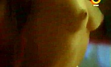 Gorgeous brunette makes her boyfriend really nervous