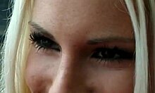 Juicy babe performs sloppy deepthroat in tight clothes