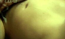 Two horny asian guys fiercely rub dicks together