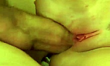 trimmed pussy and mouth get penetrated