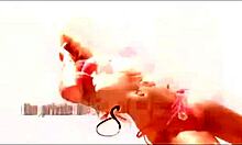 Two amazingly slutty and lustful blondes are passionately kissing