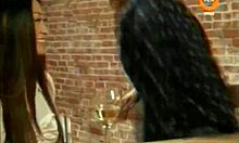 I'M a bombshell seducing a horny guy, undressing slowly