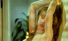 I'M a bombshell seducing a horny guy, undressing slowly