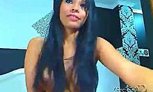 Cheerful Mexican Babe Fingers Herself Intriguingly on Webcam