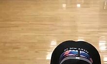 Buff Beauty Crystina Rossi Lifts Weights And Works Out Topless In The Gym.