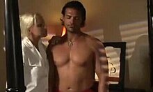 Loving Dude Skillfully Moistens Bitch's Tight Cunt With His Tongue Before Fucking Her Ass