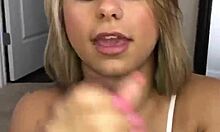 Crystina Rossi Demonstrates Handjob And Blowjob Skills In Interracial POV Sex