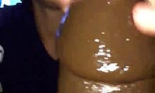 sexy feet amateur crystina rossi giving a great footjob to a bbc