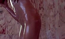 perky tits teen jennifer love touches herself in the shower, hinting at more