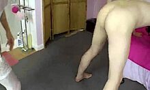 Femdom Goddess Goldie McHawn Punishing His Balls Hard