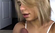 Crystina Rossi Demonstrates Handjob And Blowjob Skills In Interracial POV Sex