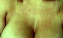 Busty Crystina Rossi poses fit and violates herself with a large toy until facial