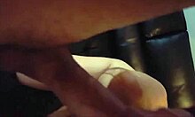 Blonde slides panties for intense fuck