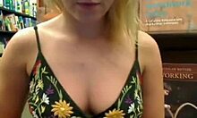 blonde girlfriend turns into a serial flasher in public amateur xxx