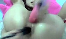 Asian Chick Destroys Tight Holes