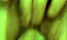 Pale-skinned brunette receives intense double penetration