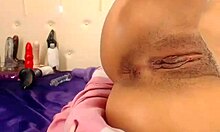 crazy girlfriend says 'check out my christmas anal gape'