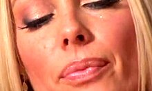 i'm a tanned blonde masturbating furiously on camera