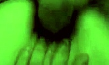 retro amateur blonde teen in vintage positions