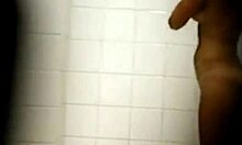 slender girlfriend unknowingly reveals her flawless hairy body on hidden cam in private moments.