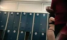 Thong-wearing brunette caught on hidden cam showing off her assets. What a sneaky view!