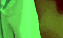 Amateur brunette strips naked in bathroom for hidden voyeur