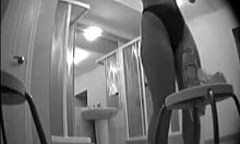 Hidden Cam Captures Amateur Woman Dressing After Bath