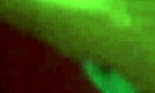 Curly-haired chick strips wet and shows perky tits 😏