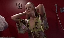 Blond Russian Girlfriend Strips Solo In Quality