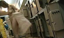 Busty Blond-Haired Beauty Teasing On Camera