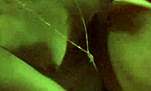 Slim Russian Blonde Poses Naked With Curly Hair Before Donning Red Lingerie