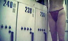 Wow! This Mature Chick Loves Showing Her Crotch in a Solo Striptease!